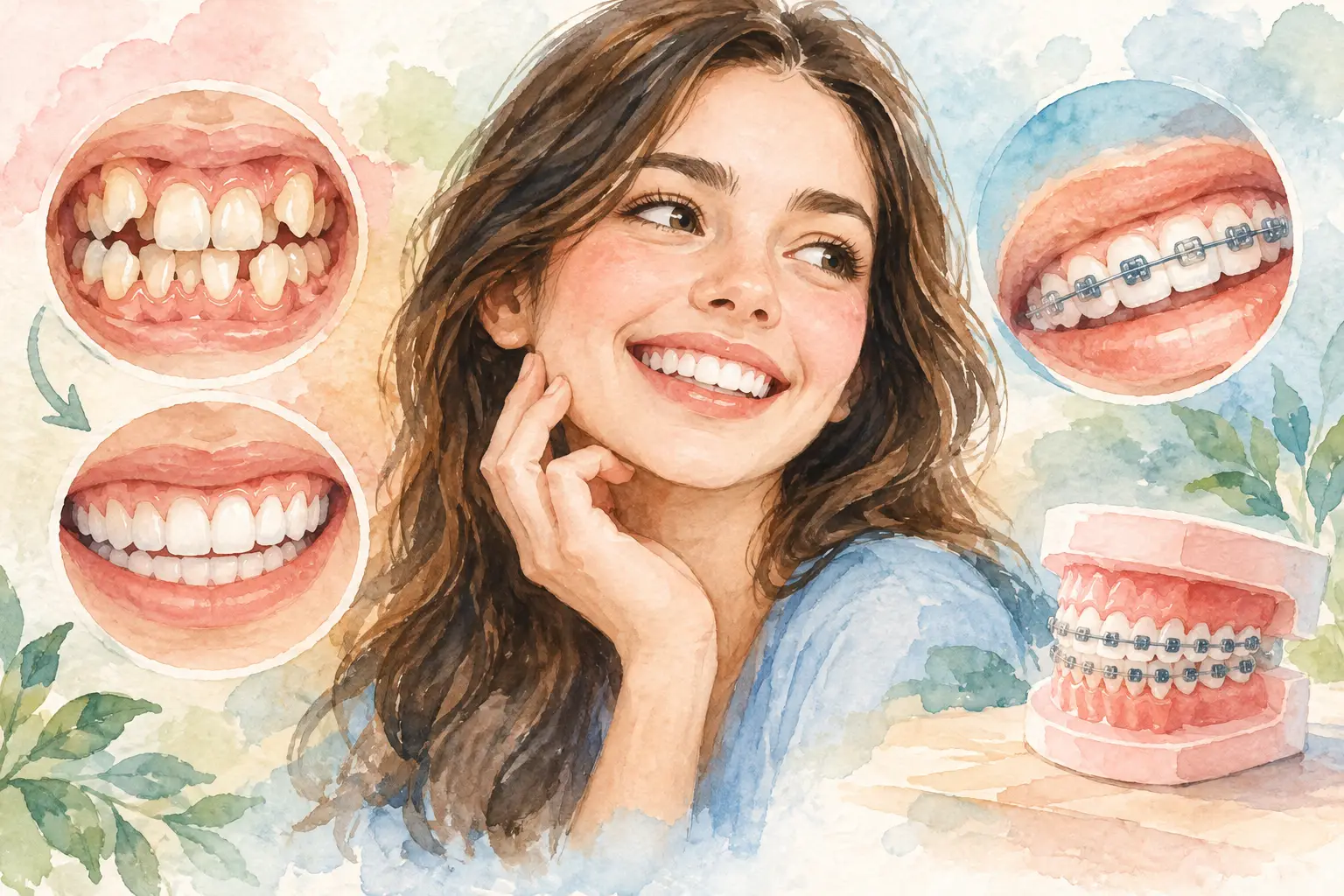 علاج ازدحام الأسنان ومتى يكون التقويم ضرورياً