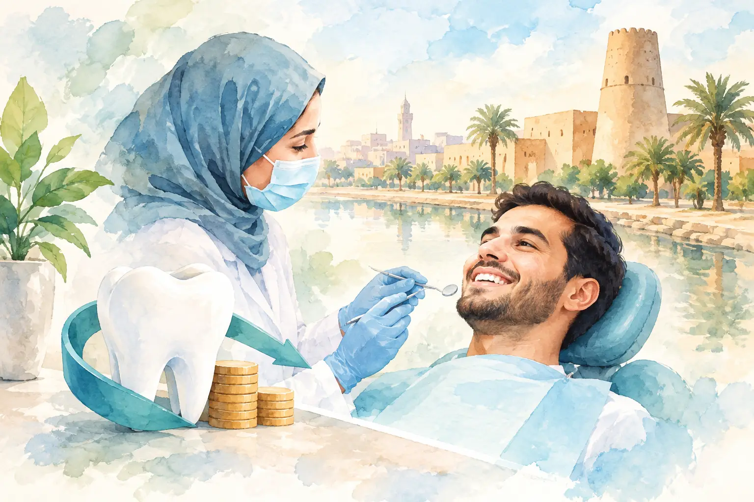 تقسيط علاج الأسنان في الأحساء بخيارات واضحة