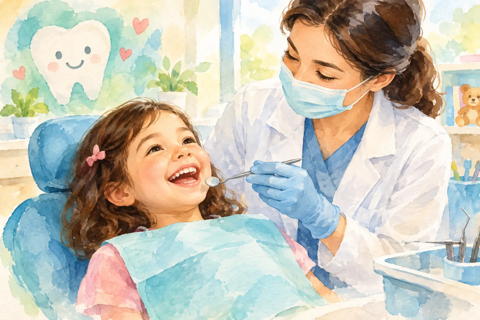 رعاية أسنان الأطفال لابتسامة صحية تدوم