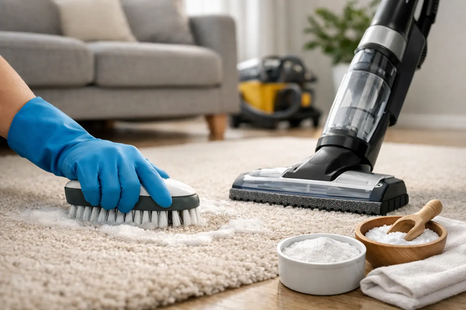 How to Clean Carpets Without Soaking Them