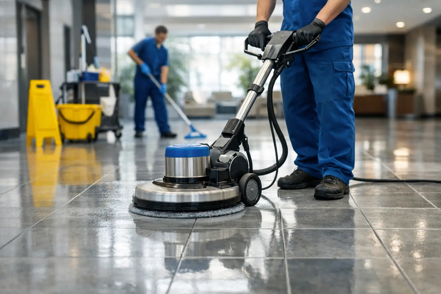 Commercial Floor Cleaning Services for Tile