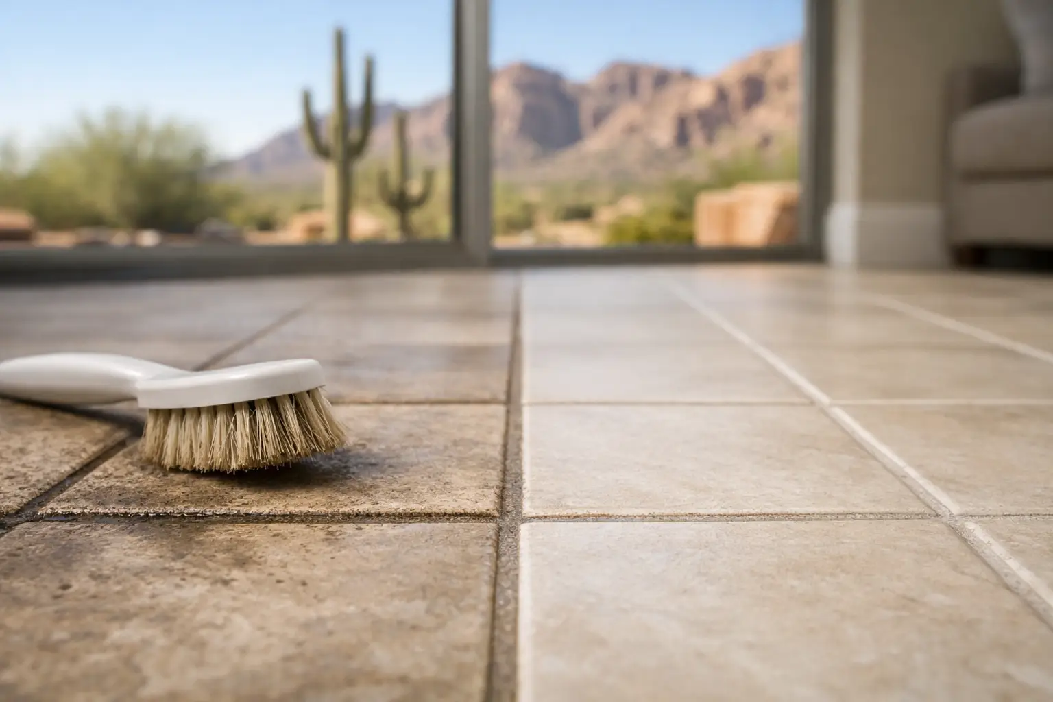 Why Does Grout Get Dirty So Fast in Arizona?