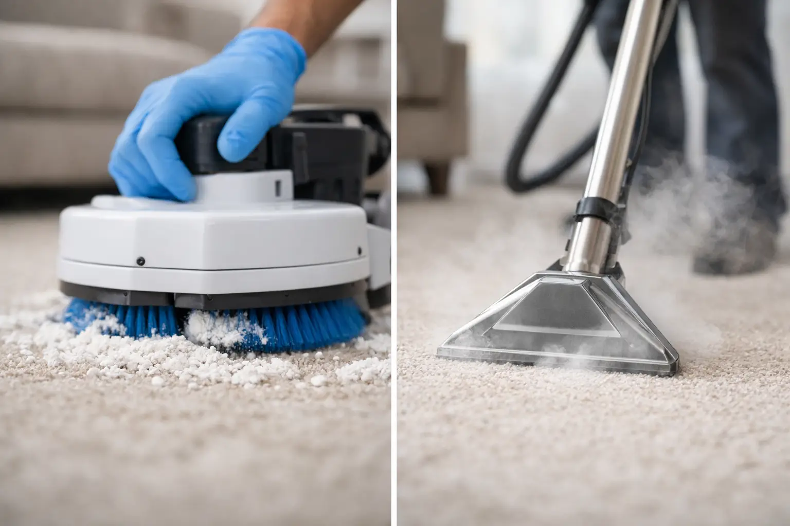 Dry Carpet Cleaning vs Steam: Which Is Better?