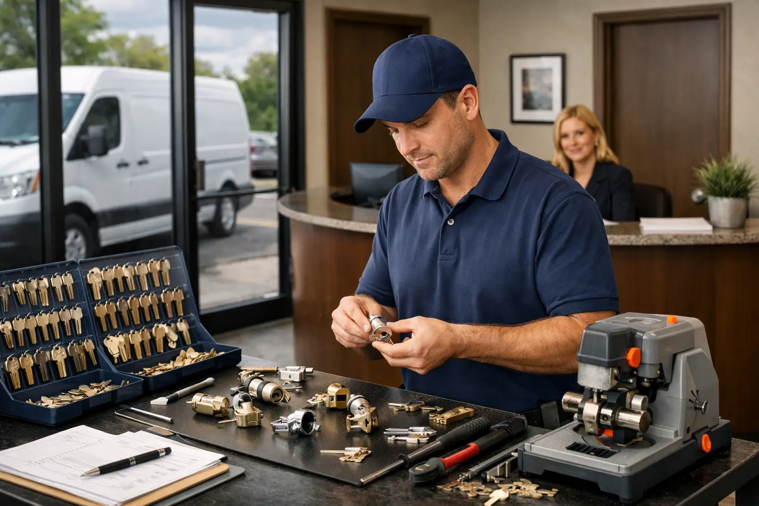 Same Day Office Rekeying Without the Runaround
