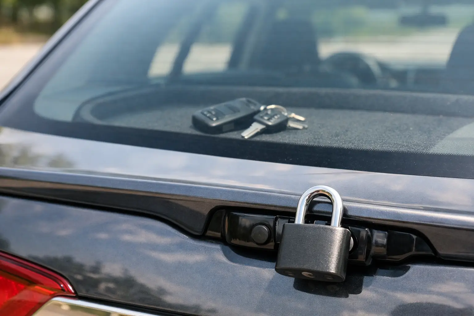 Locked Trunk Access When Your Keys Are Inside