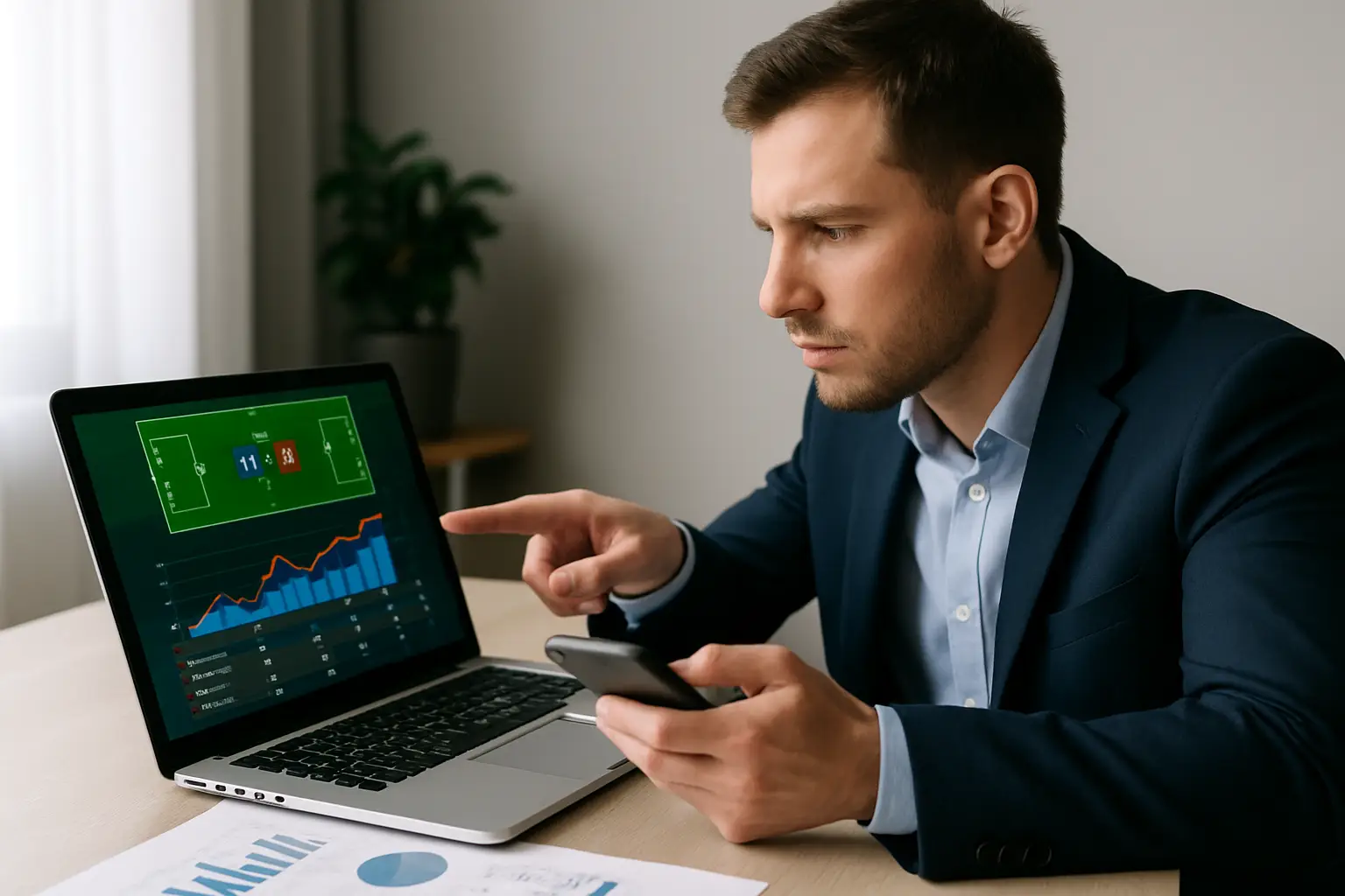 Como apostar melhor com estatísticas ao vivo