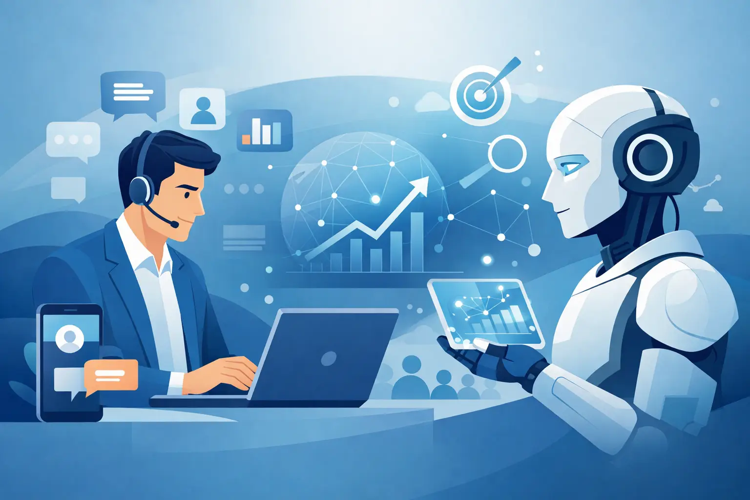 Futuro do SDR com inteligência artificial