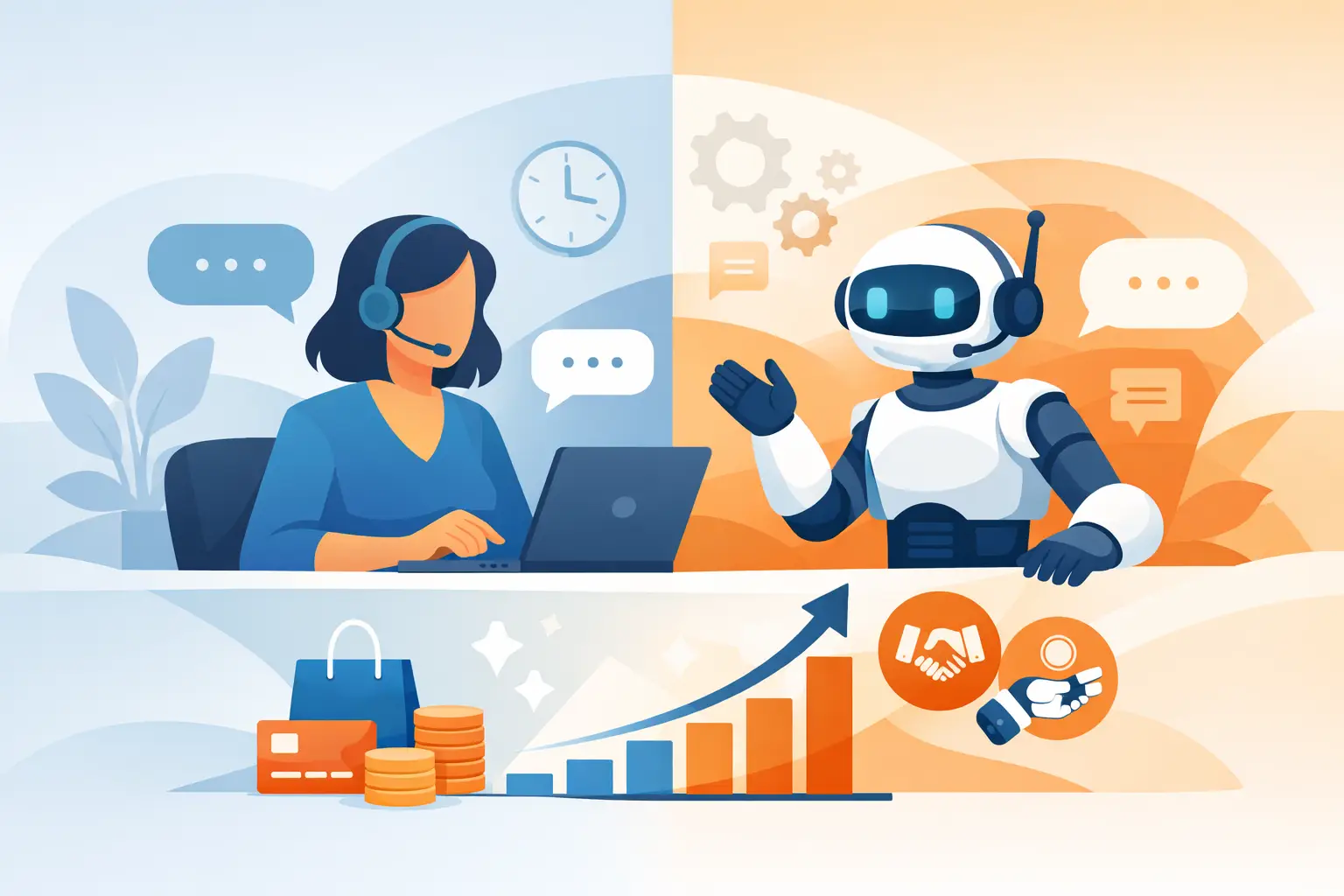 Atendimento manual ou automatizado vende mais?