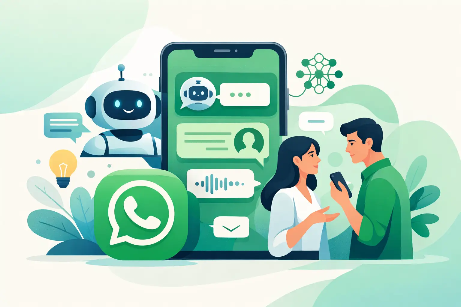 Melhores usos da IA conversacional no WhatsApp
