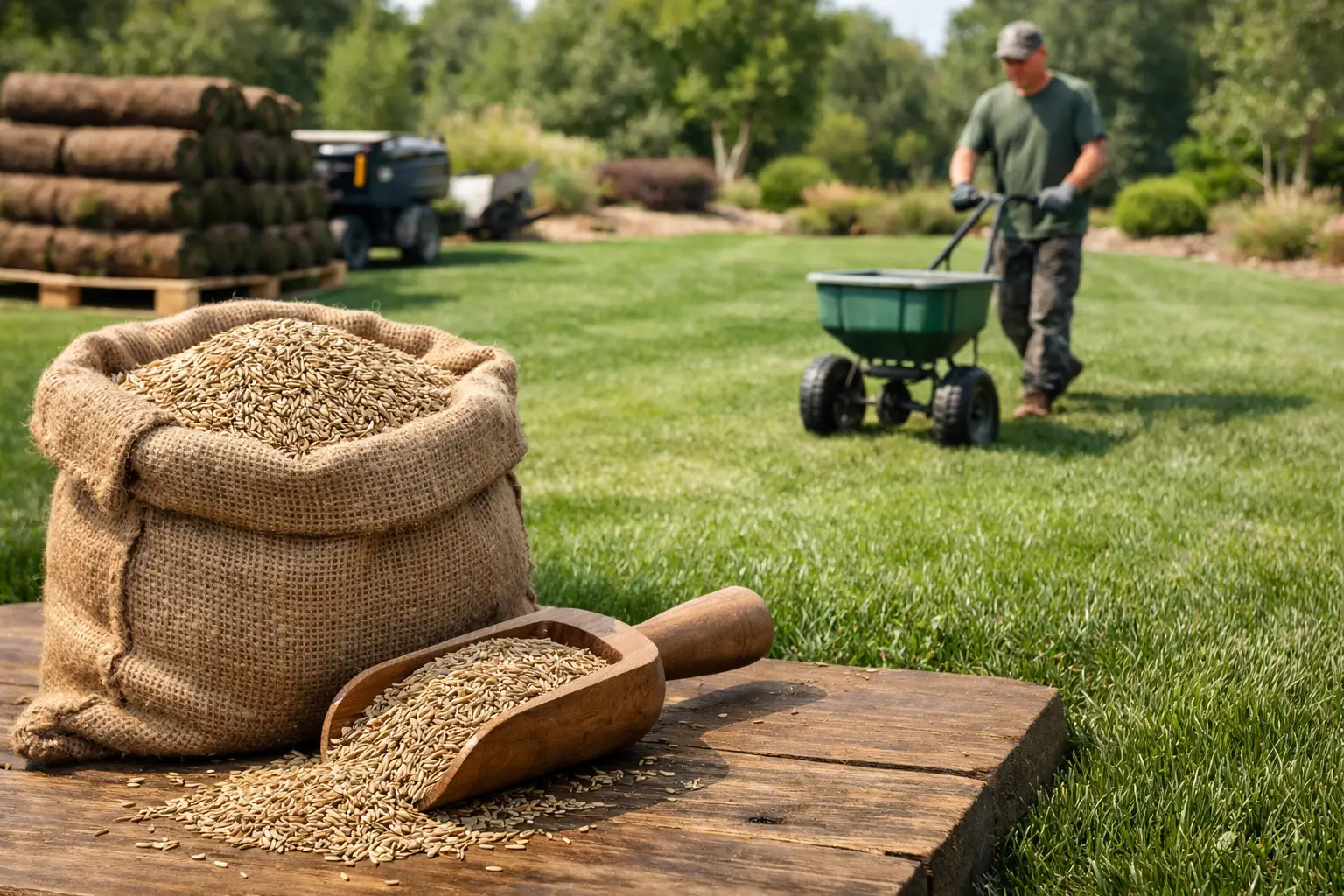 Bulk Grass Seed for Landscapers That Performs