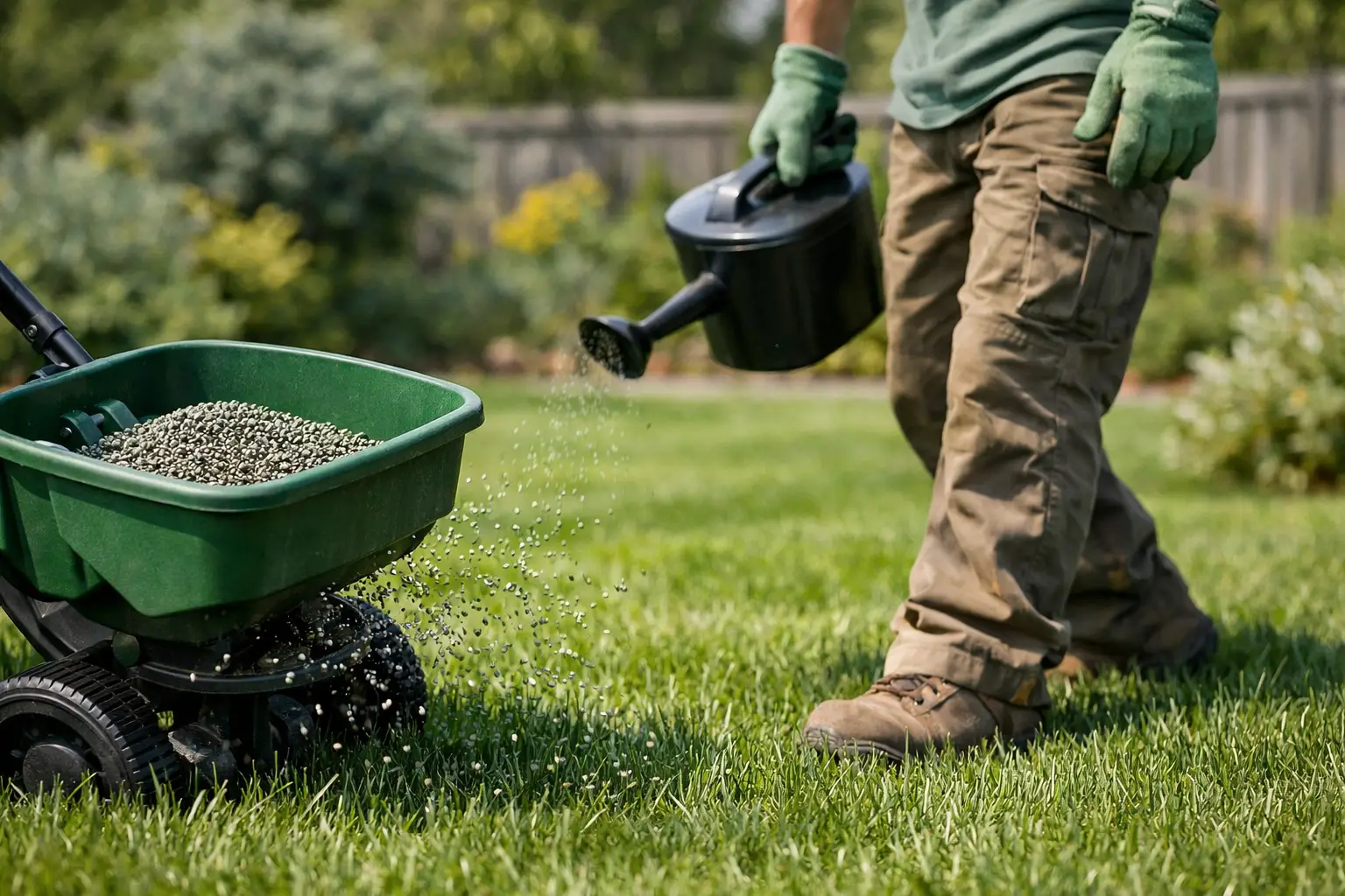 How to Apply Lawn Iron Without Damaging Grass