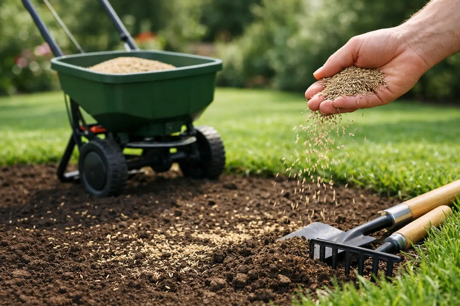 Professional Lawn Seeding Guide for UK Lawns