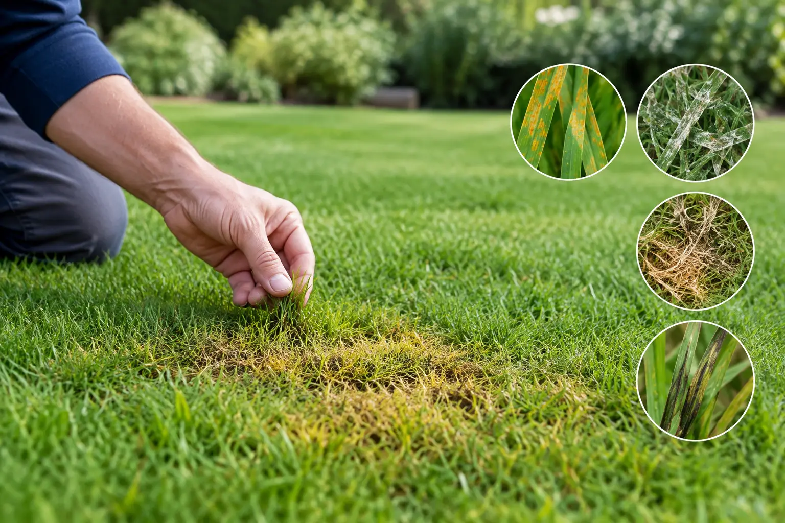 Lawn Disease Identification Guide for UK Turf