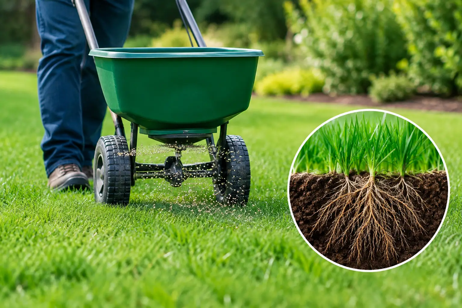 Which Fertiliser Encourages Roots in Lawns?