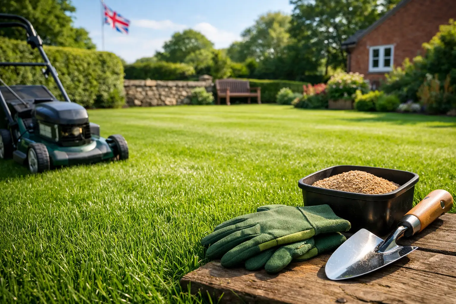 Grass Care for a Stronger, Greener British Lawn