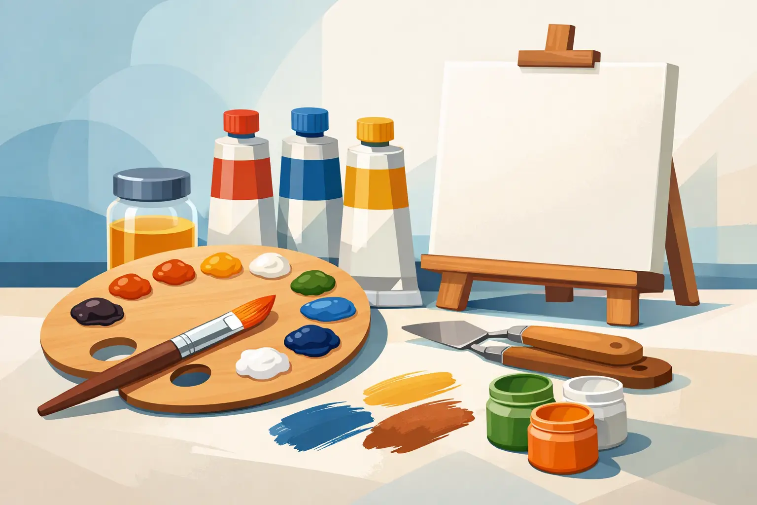 How to Choose Oil Paint Colours for Your Palette