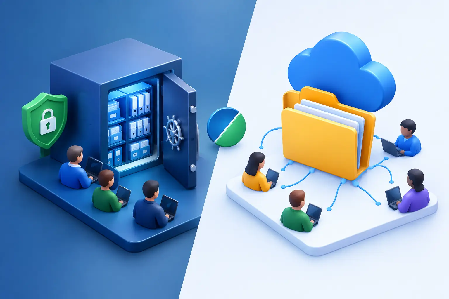 Data Room vs Shared Drive for Fundraising