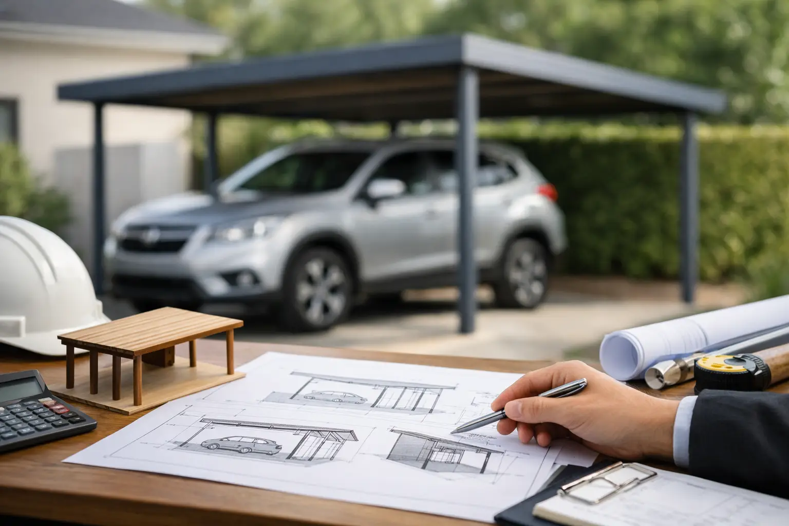 Carport-Einreichung erfolgreich vorbereiten