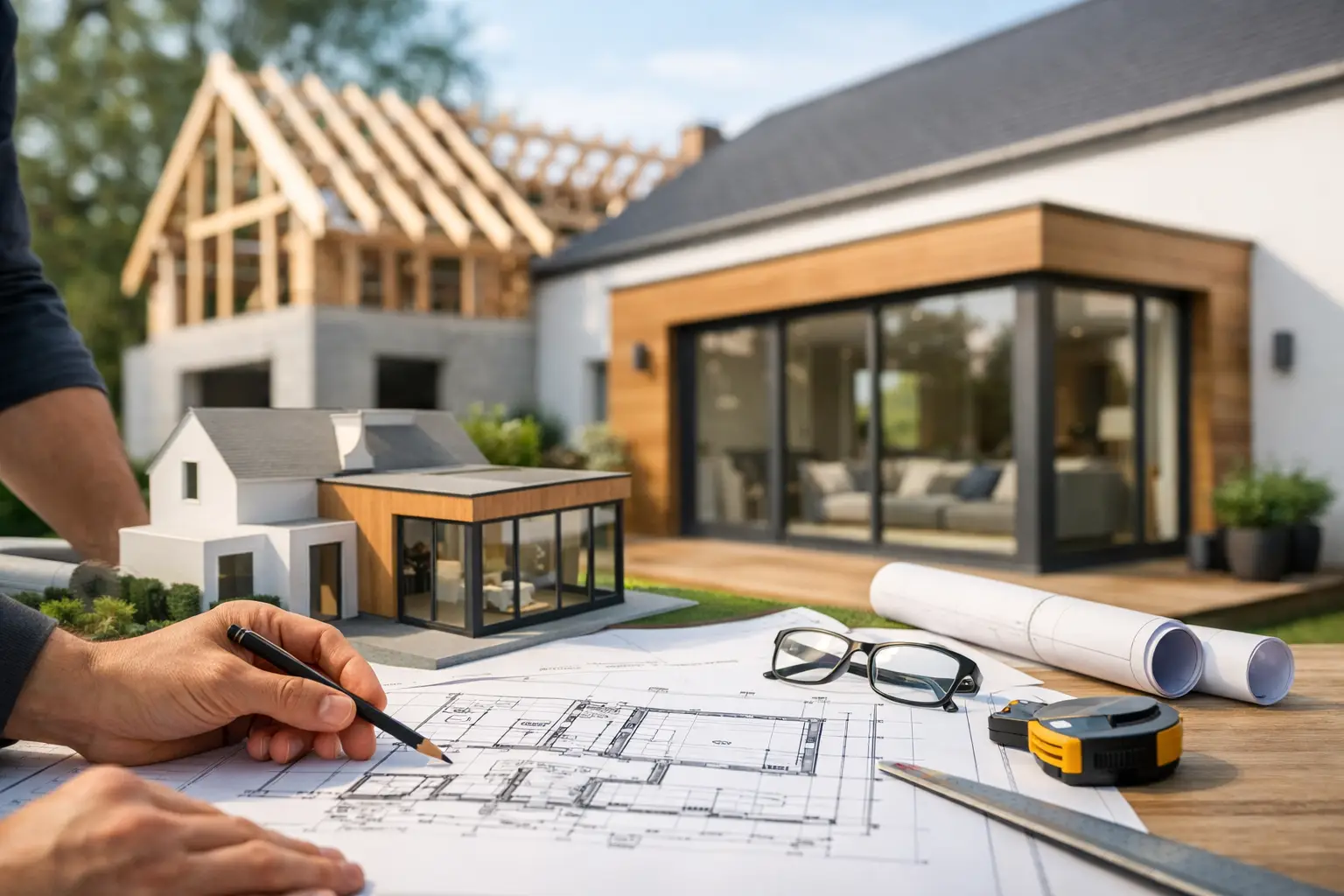 Guide für Anbauten am Wohnhaus richtig planen