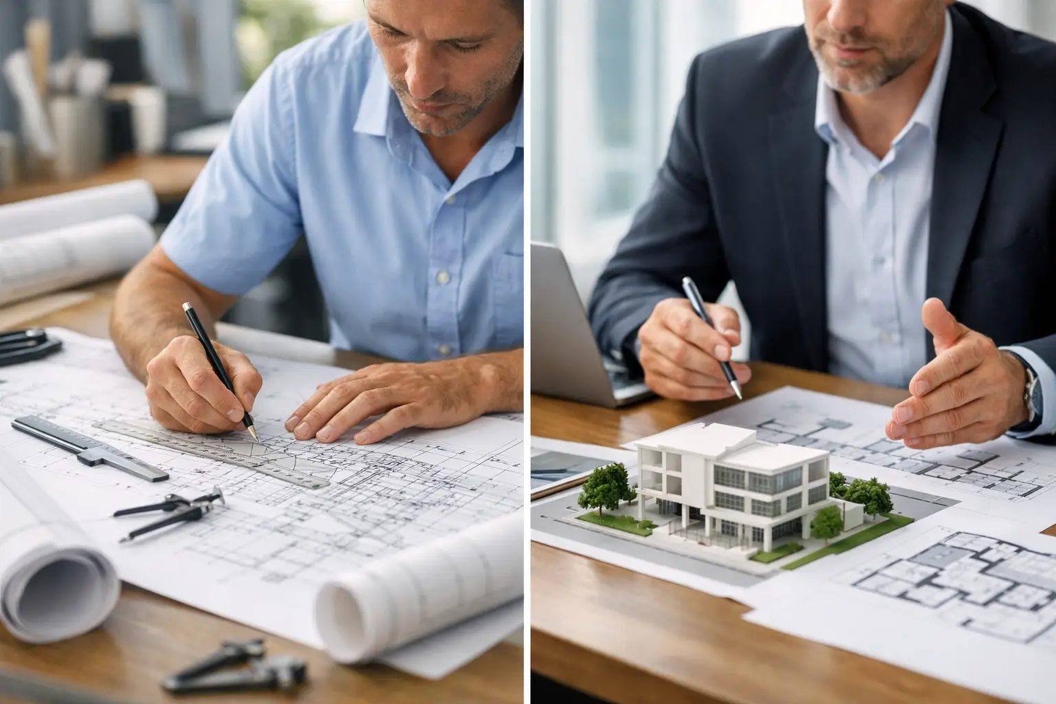 Zeichenbüro oder Architekt beauftragen?