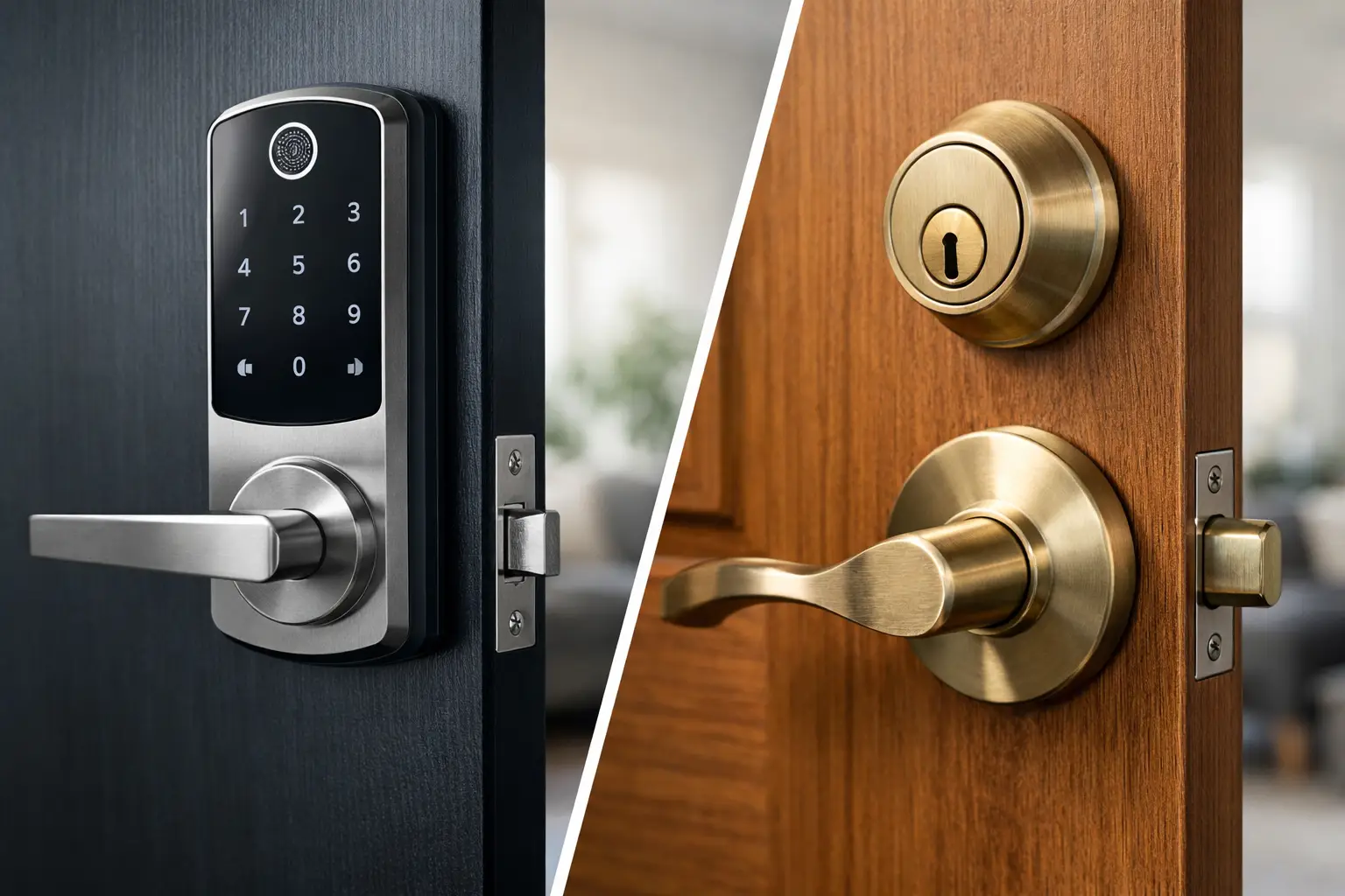 Electronic Locks vs Deadbolts: Which Fits?