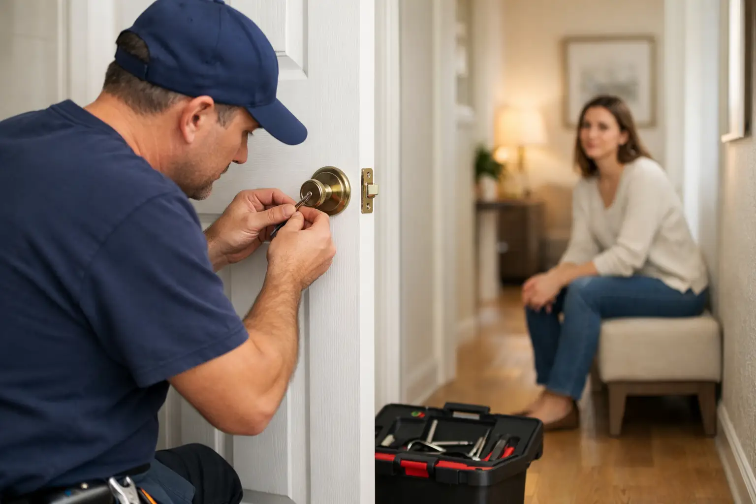 How to Unlock Locked Bedroom Door Safely