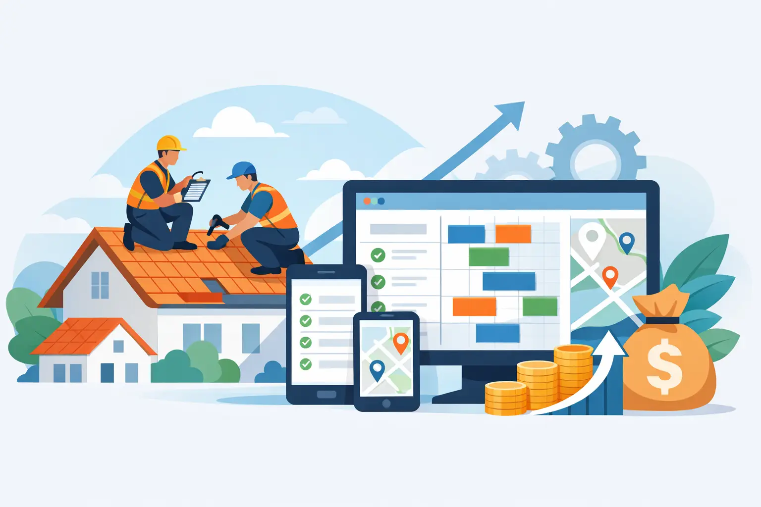 Roofing Job Management Software That Pays Off
