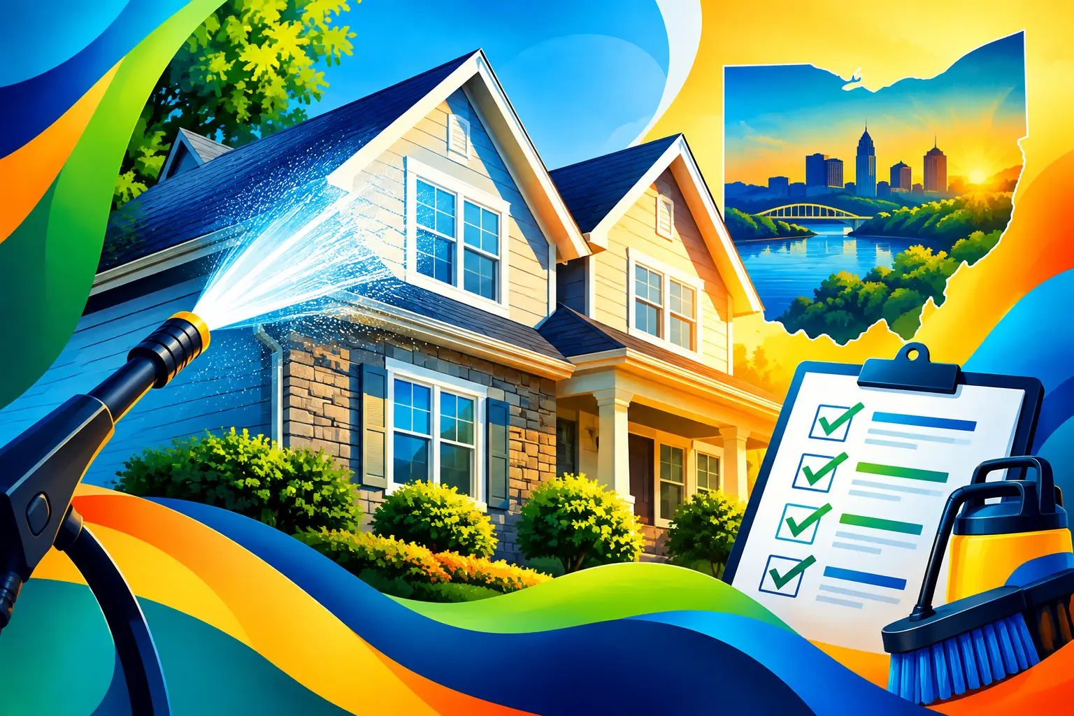 Best Exterior Cleaning Checklist for Ohio Homes