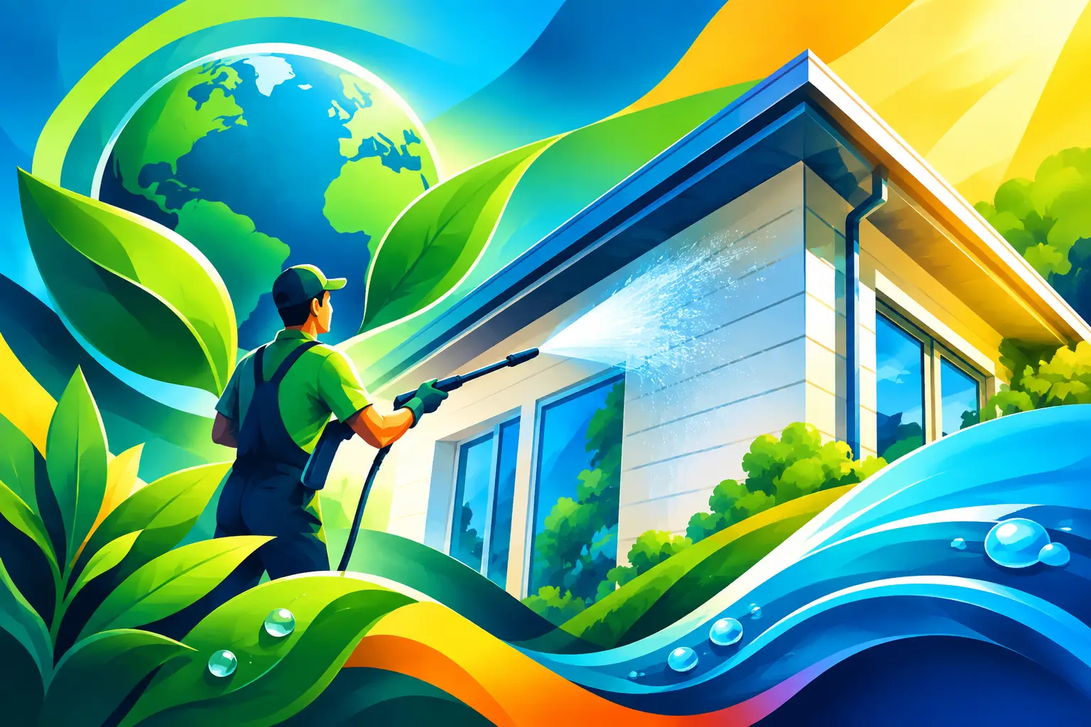 Eco Conscious Exterior Cleaning Services That Care