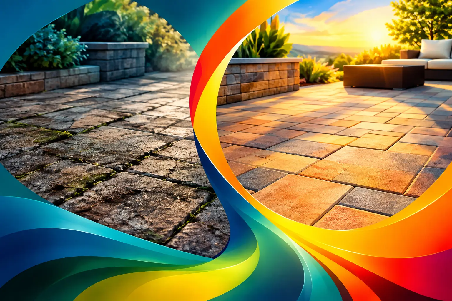 A Paver Patio Restoration Case Study That Lasts