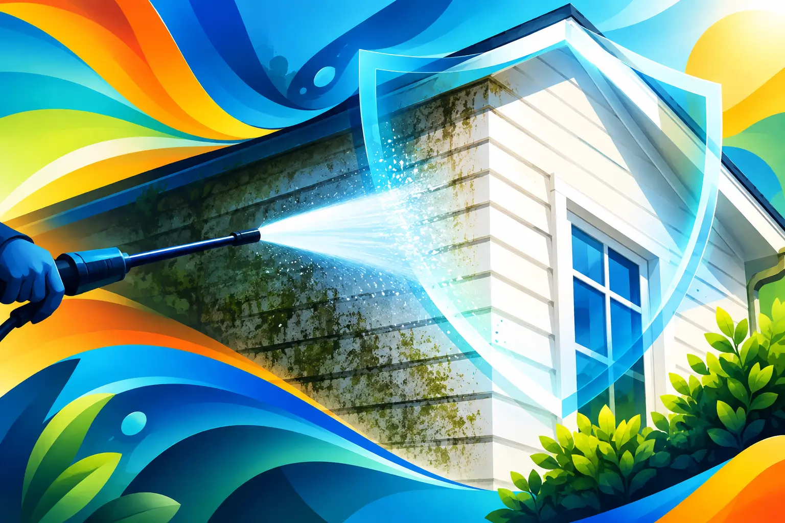 Is Soft Washing Safe for Your Home’s Exterior?