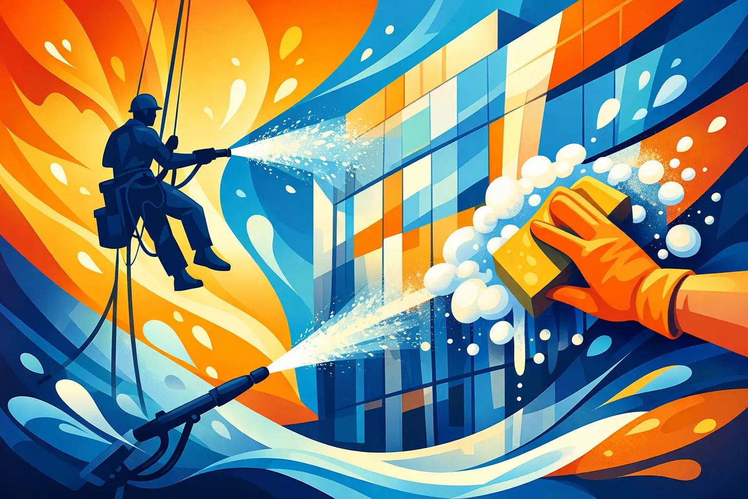 How to Clean Building Exterior Surfaces Safely
