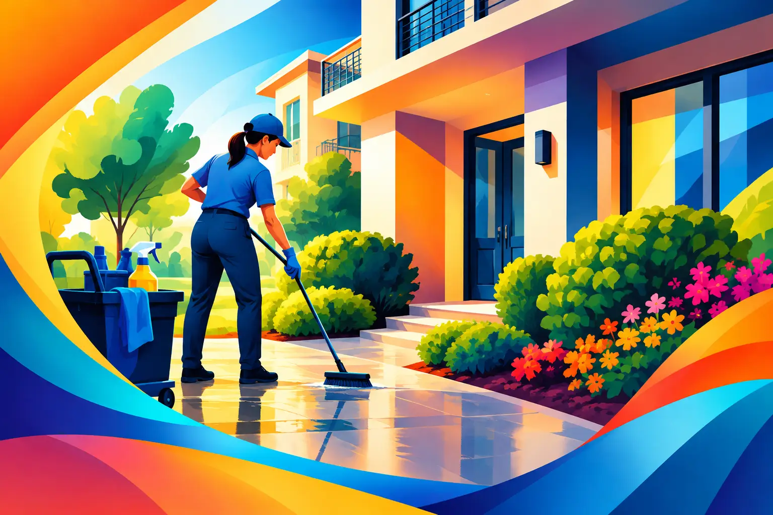 Property Manager Cleaning Guide for Better Curb Appeal