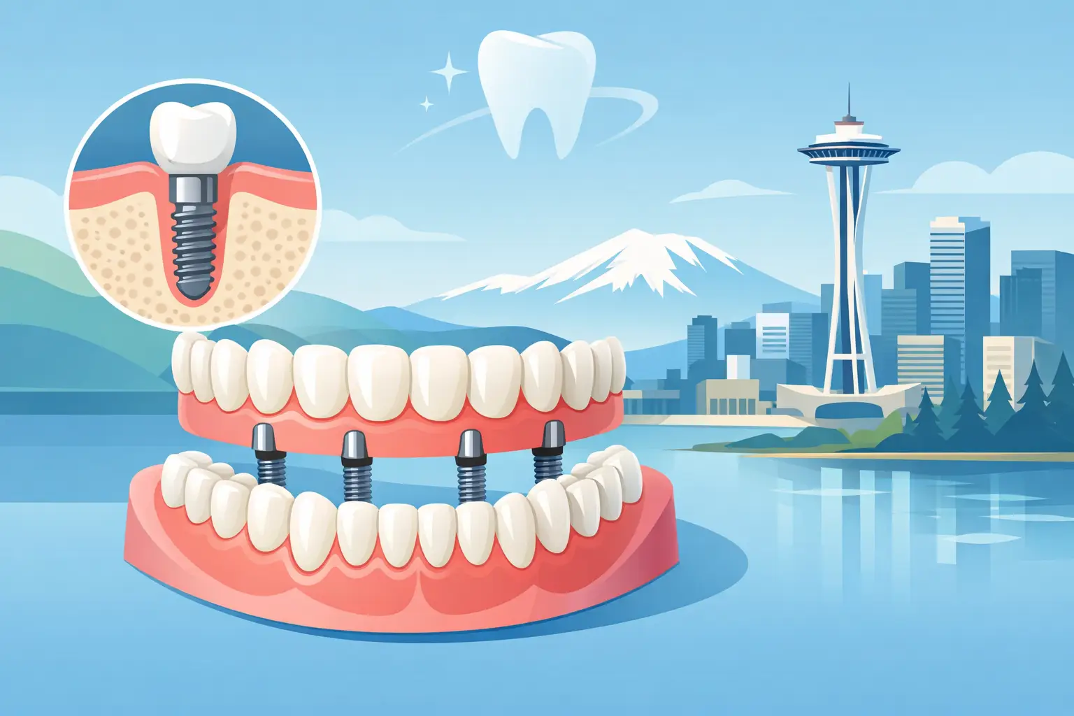 Full Arch Dental Implants Seattle Patients Can Trust