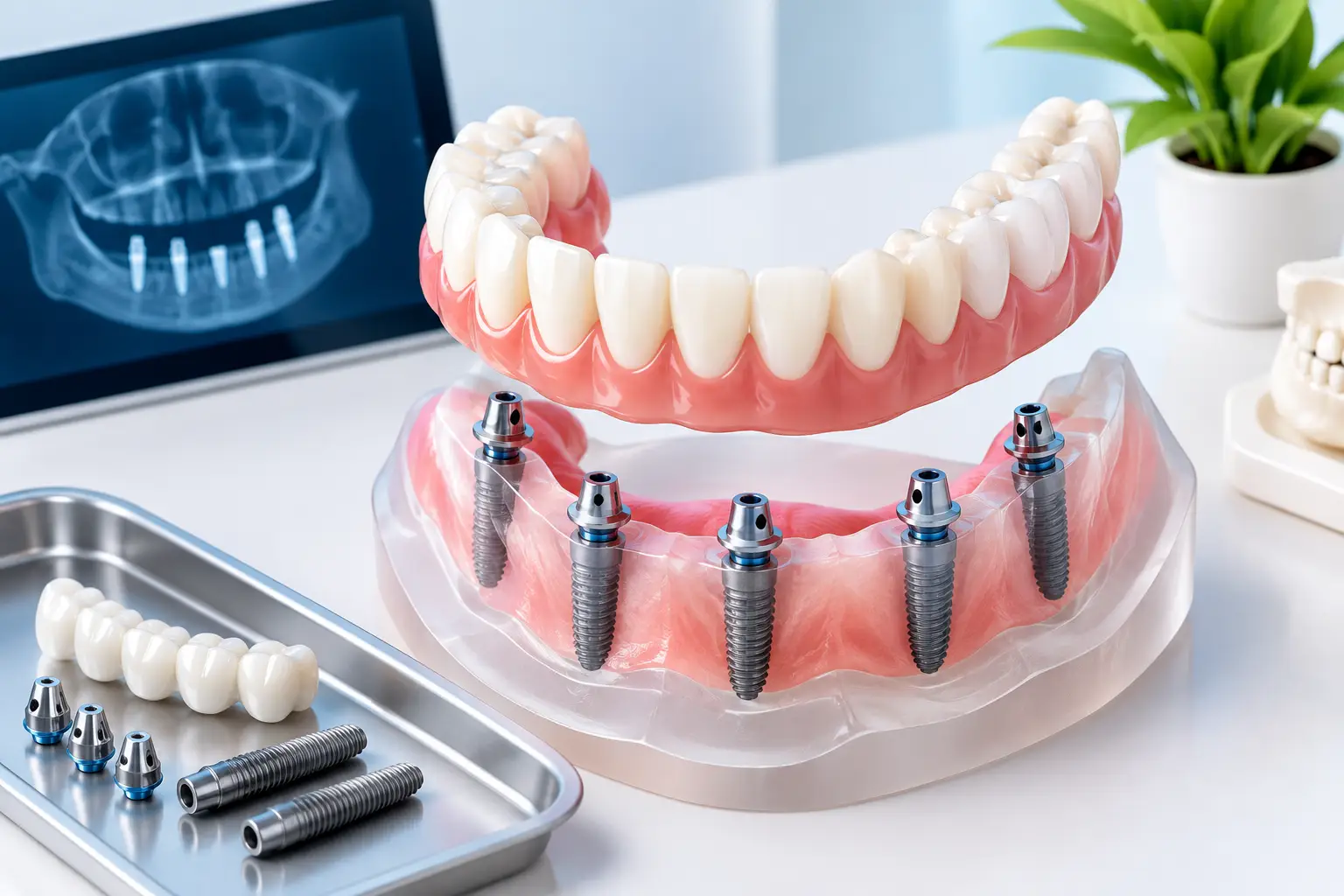 Full Mouth Restoration for Extensive Tooth Loss