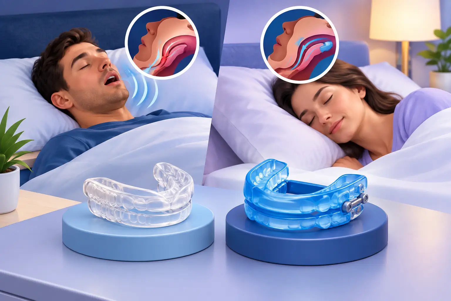 Night Guards for Sleep Apnea vs. Snoring