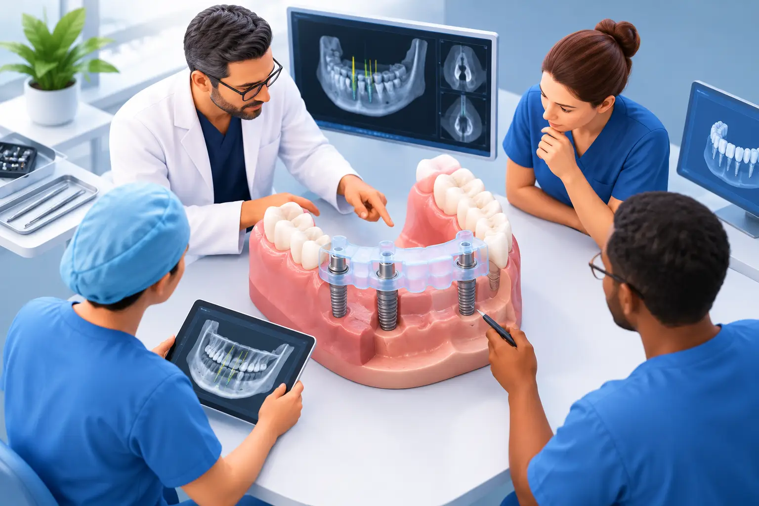 When Complex Dental Implant Cases Need a Team