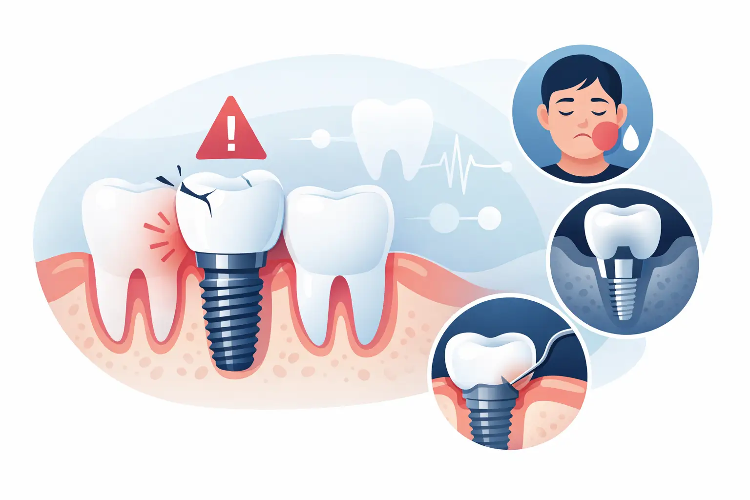 Dental Implant Complications and Warning Signs