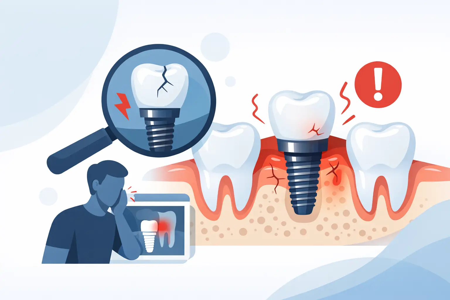 Failed Dental Implant Symptoms to Watch For