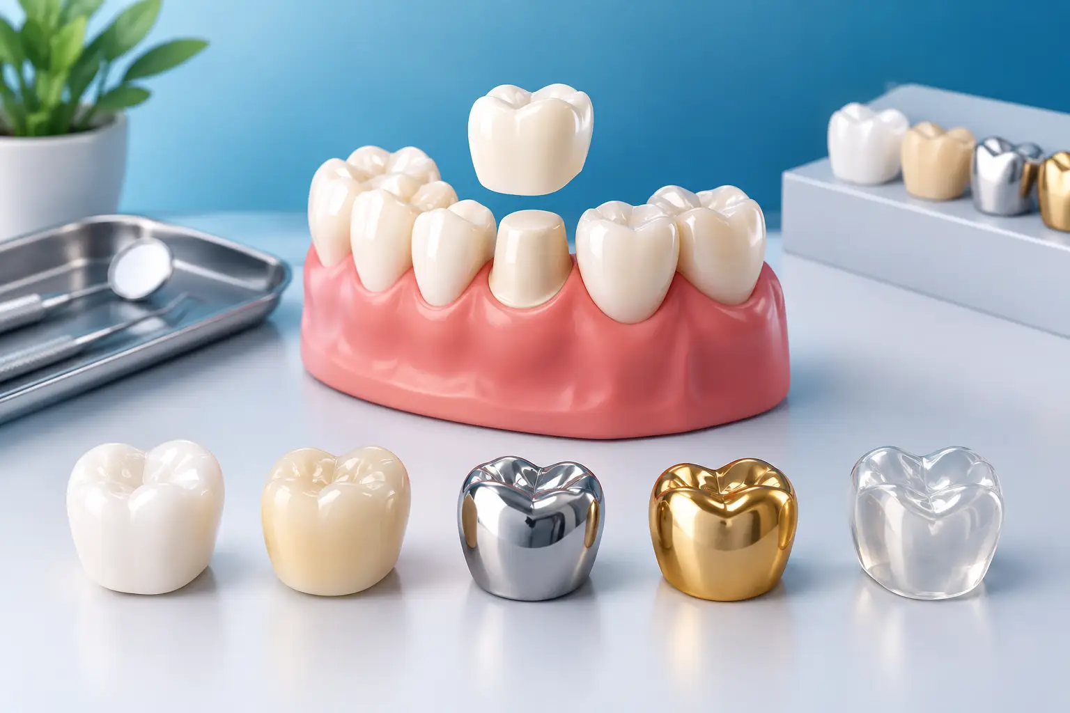 A Practical Guide to Dental Crown Materials