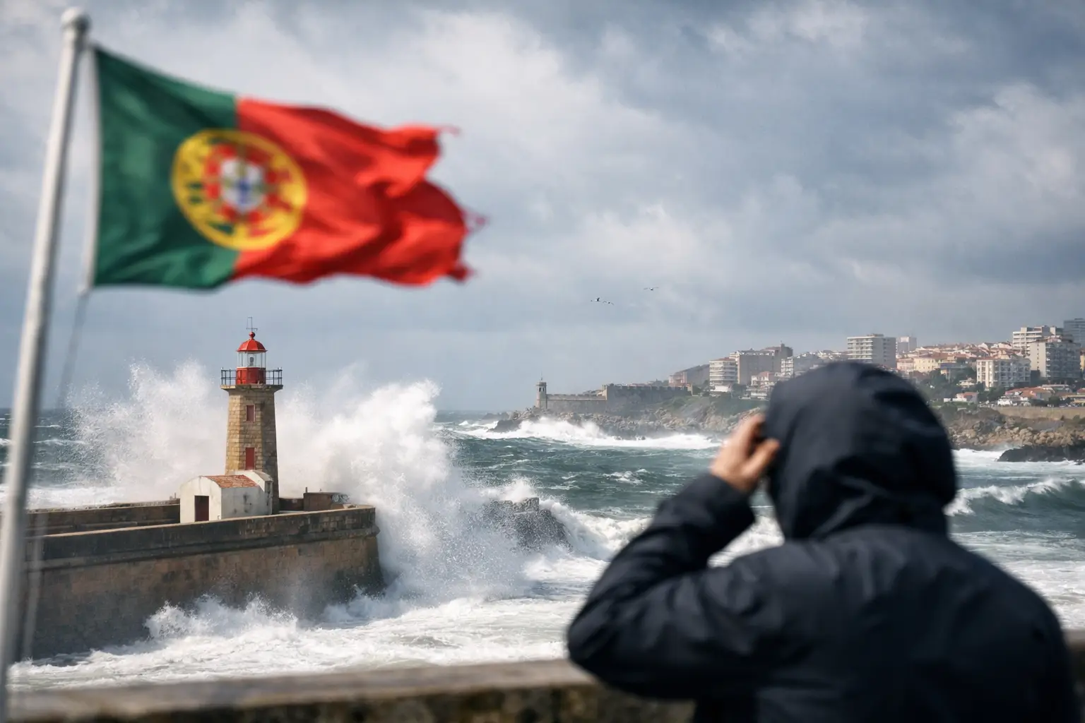 Vento forte hoje em Portugal: o que fazer