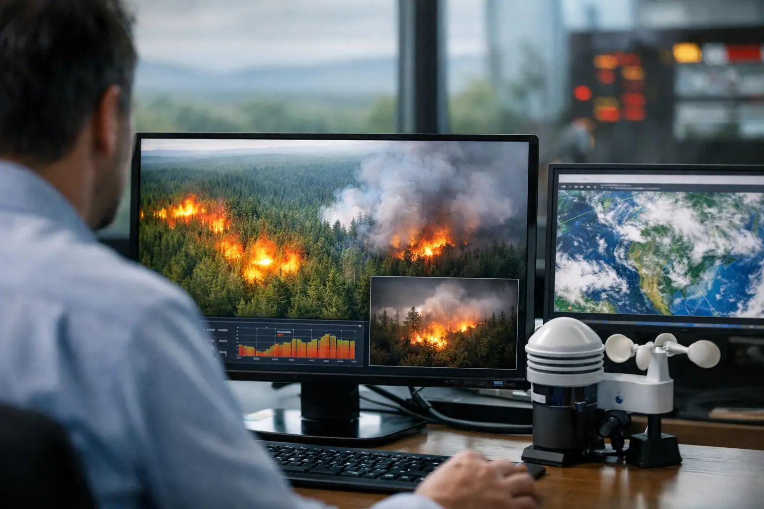 Como prever risco de incêndio antes do alerta
