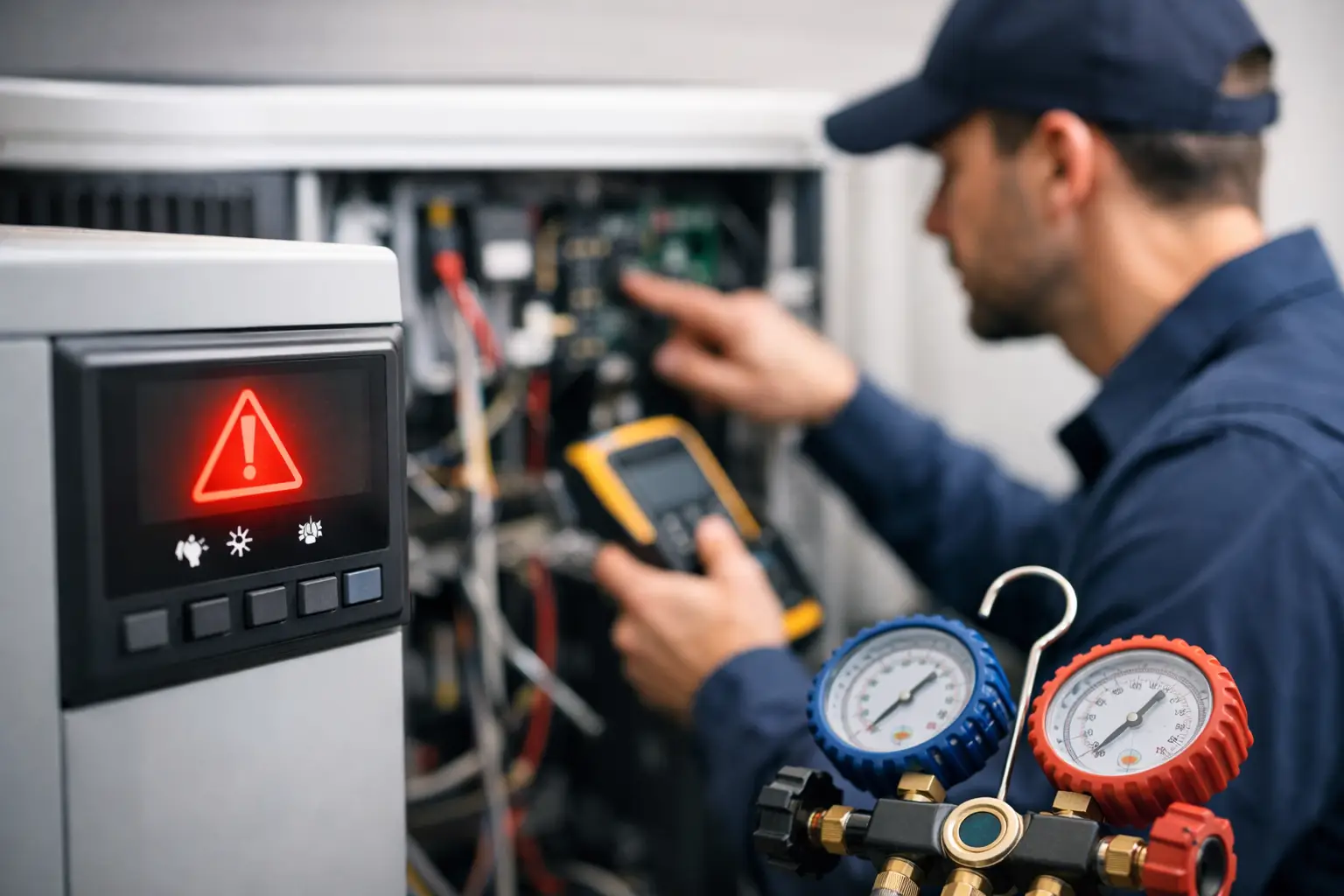How HVAC Error Codes Point to the Real Fault