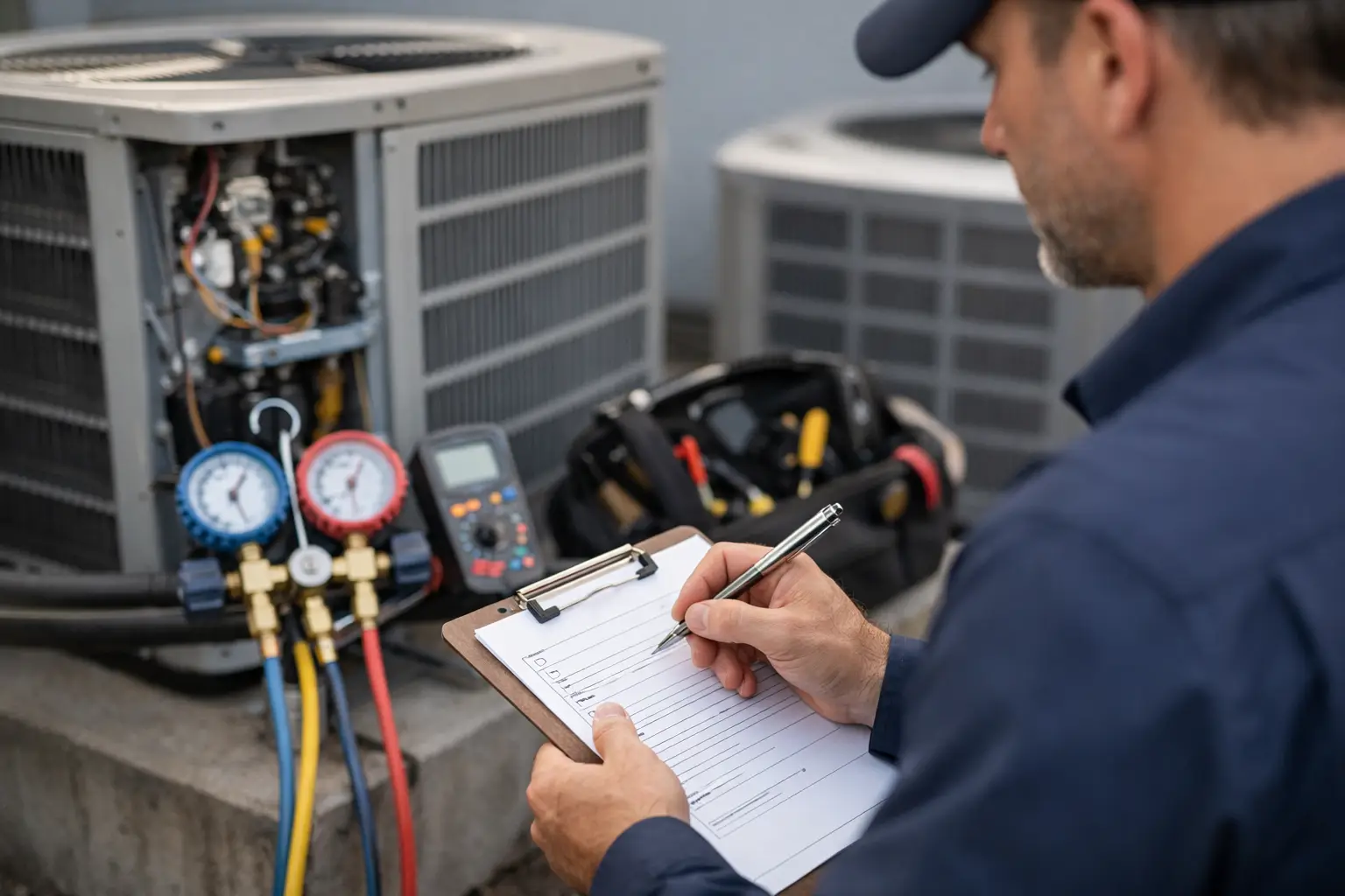 HVAC Diagnostic Checklist Template for Field Calls