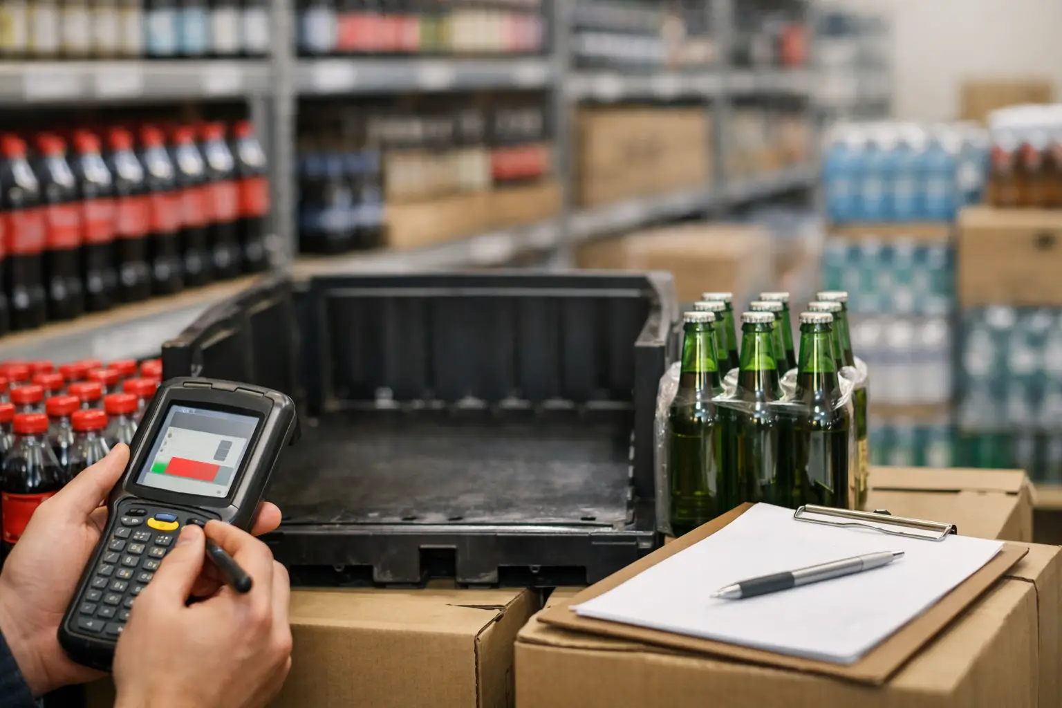 Cómo reducir faltantes de inventario en bebidas