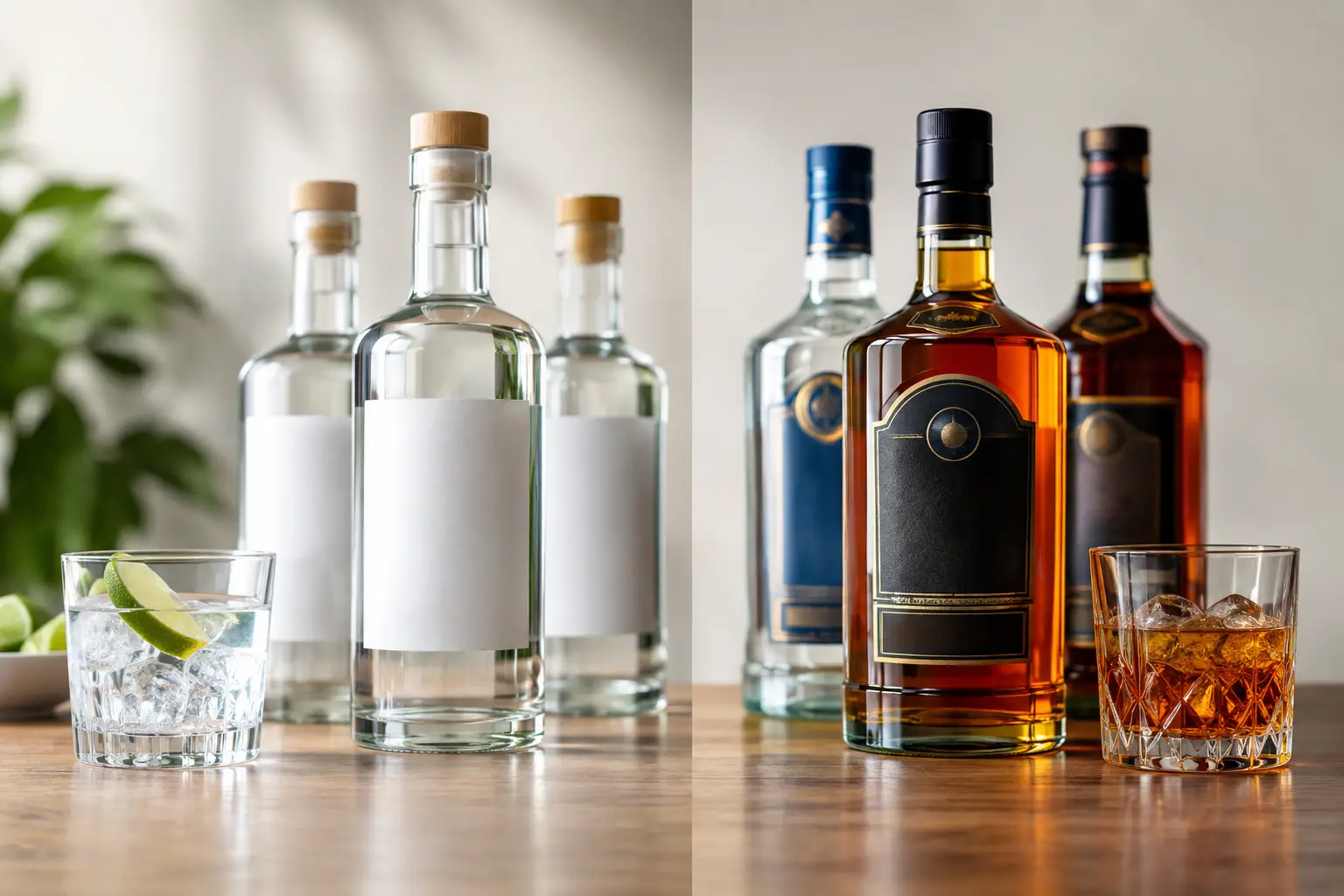 Private Label Spirits vs Branded: qué conviene