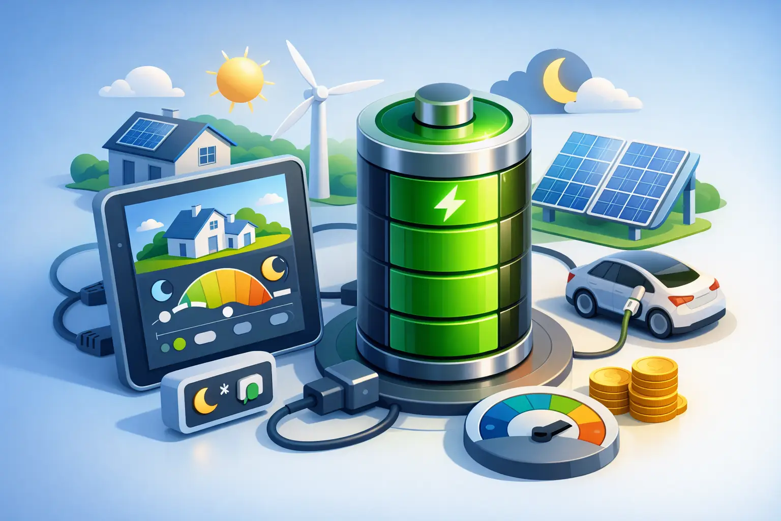 How to Schedule Battery Charging for Lower Bills