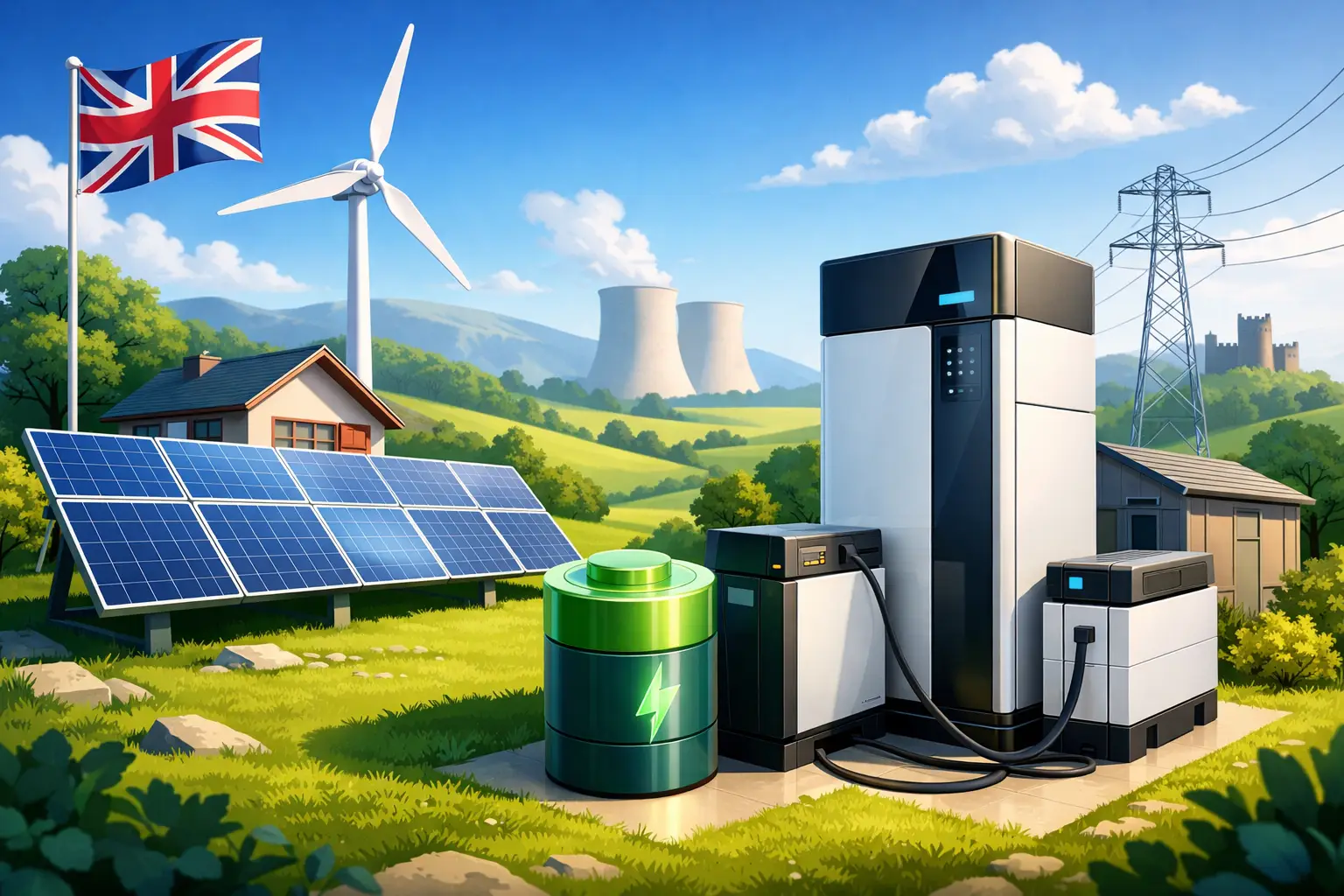 Off Grid Battery Backup for Reliable UK Power