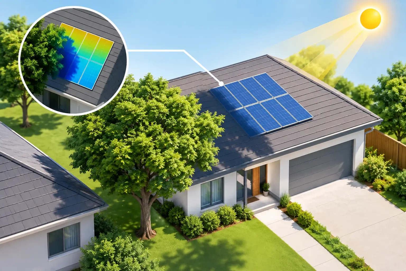How to Assess Roof Shading for a Solar PV System