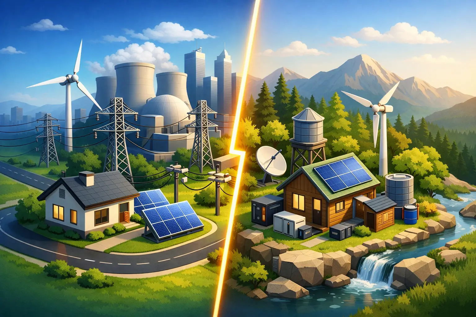 On Grid vs Off Grid: Which Energy System Fits?